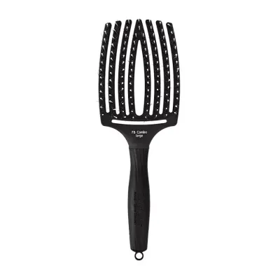 Olivia Garden Fingerbrush Combo Large szczotka do włosów Black