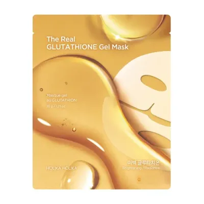 Holika Holika The Real Gel Mask Glutathione hydrożelowa maska do twarzy 35g