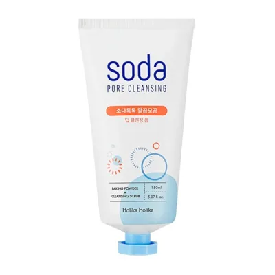 Holika Holika Soda Pore Cleansing pianka do mycia twarzy z peelingiem 150ml