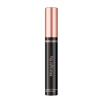 Brush Up Midnight Sky wydłużająco-pogrubiający tusz do rzęs Black 10 g