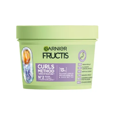 Garnier Fructis Curls Method maska do włosów kręconych i falowanych N2 370 ml
