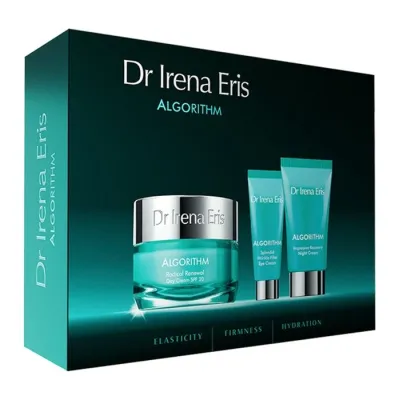 Dr Irena Eris Algorithm zestaw krem na dzień 50 ml + krem na noc 30 ml + krem pod oczy 11 ml