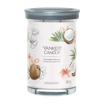 Yankee Candle Signature Tumbler duża świeca zapachowa Coconut Beach 567 g
