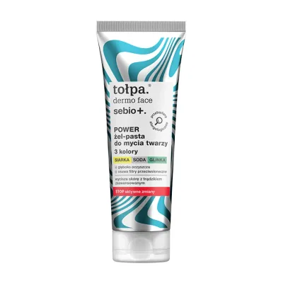 Tołpa Dermo Face Sebio+ Power żel pasta do mycia twarzy 100ml