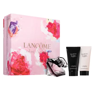 LANCOME LA NUIT TRESOR WODA PERFUMOWANA SPRAY 50ML + ŻEL 50ML + BALSAM 50ML