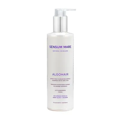 Sensum Mare Algohair oczyszczający szampon do włosów do częstego stosowania 250 ml