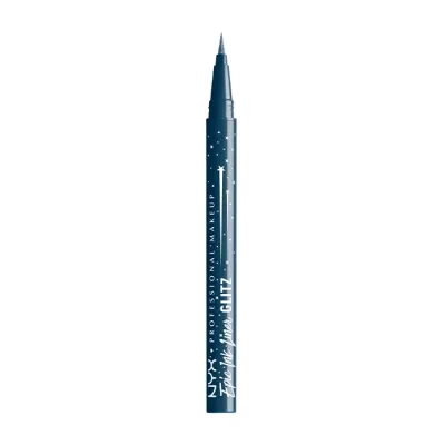 NYX Professional Makeup Epic Ink Liner wodoodporny eyeliner w pisaku 05 Denim Dazzle 1 ml