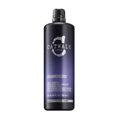 TIGI CATWALK FASHIONISTA FIOLETOWY SZAMPON DO WŁOSÓW BLOND 750ML