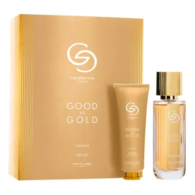 Oriflame Giordani Gold Good as Gold woda perfumowana spray 50 ml + krem do rąk 50 ml