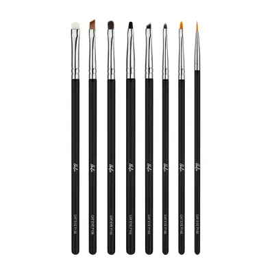Hulu Perfect Cat Eye Set zestaw 8 pędzli do makijażu