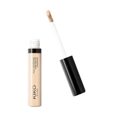KIKO Milano Full Coverage płynny korektor pod oczy 01 Light Sand 8ml