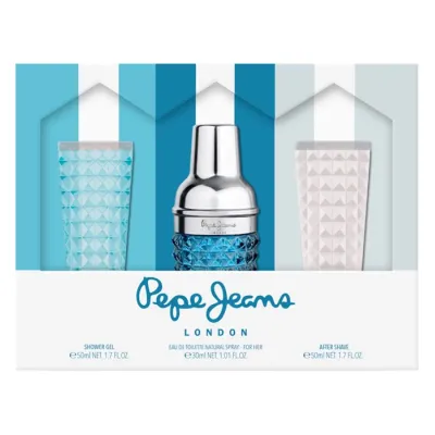 Pepe Jeans For Him woda toaletowa spray 30ml + żel 50ml + balsam po goleniu 50ml