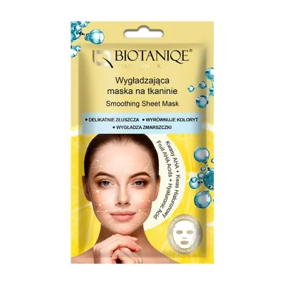 Biotaniqe Multibiomask wygładzająca maska na tkaninie 13 ml