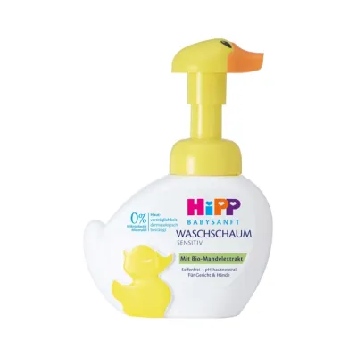 HiPP Babysanft Sensitive pianka kaczuszka do mycia rąk i twarzy 250 ml
