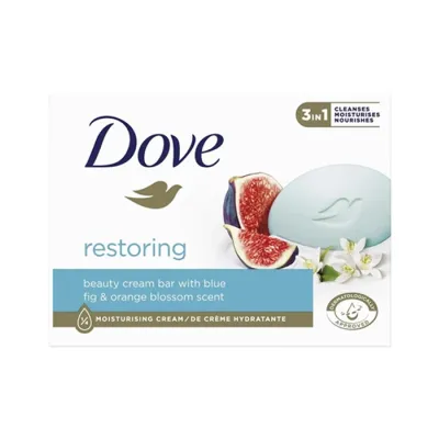 Dove Restore kremowe mydło w kostce Blue Fig & Orange Blossom 90 g