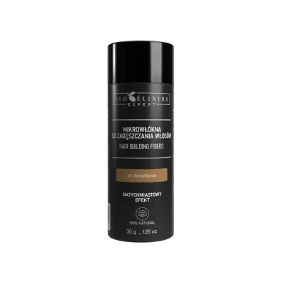Bioelixire Expert mikrowłókna bawełniane do zagęszczania włosów Blond 30 g