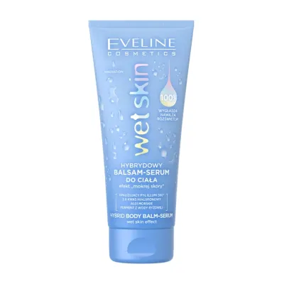 Eveline Cosmetics Wet Skin nawilżający balsam-serum do ciała nadający "mokry" efekt 200 ml
