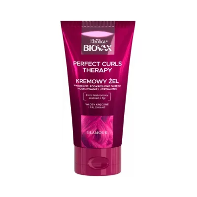 Biovax Glamour Perfect Curls Therapy kremowy żel do stylizacji fal i loków 150 ml
