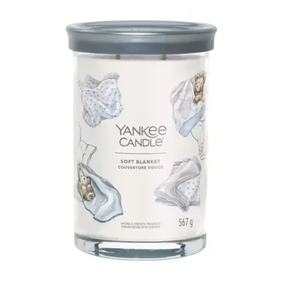 Yankee Candle Signature Tumbler duża świeca zapachowa Soft Blanket 567 g