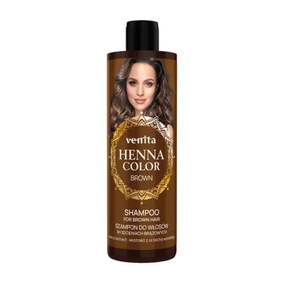 Venita Henna Color szampon do włosów w odcieniach brązowych Brown 300ml