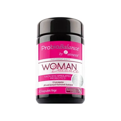 Aliness ProbioBalance Woman Balance probiotyk dla kobiet suplement diety 30 kapsułek