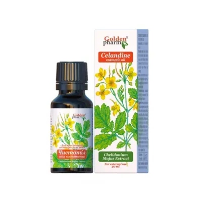 GoldenPharm olejek kosmetyczny Glistnik Górski 20ml