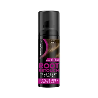Syoss Root Retoucher zmywalny spray maskujący odrosty Ciemny Brąz 120ml