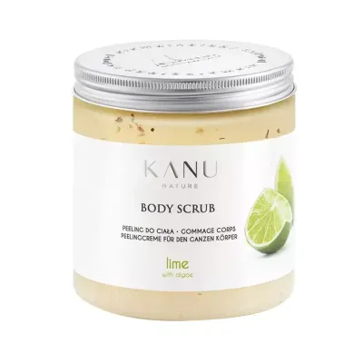 Kanu Nature wzmacniająco-wyszczuplający peeling do ciała Limonka z Algami 350g