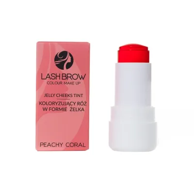 Lash Brow żelowy róż w sztyfcie Peachy Coral 5g