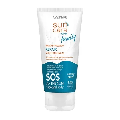 Floslek Sun Care Derma Family kojący balsam po opalaniu Repair SOS 125ml