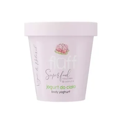 Fluff jogurt do ciała głęboko nawilżający Arbuz Migdały 180 ml