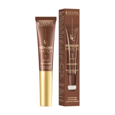 Eveline Cosmetics Wonder Match ultrakremowy bronzer do twarzy 02 14 ml