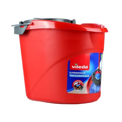 Vileda Supermocio Torsion Power wiaderko z wyciskaczem do mopa 10L
