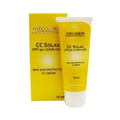 Théo Marvée CC Solail krem CC z filtrem wyrównujący koloryt przeciwsłoneczny SPF50+ 75ml