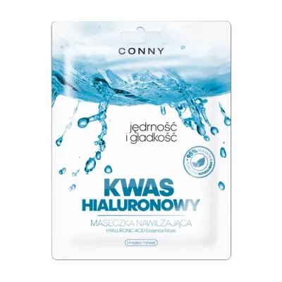 Conny maseczka nawilżająca do twarzy z kwasem hialuronowym 1 sztuka