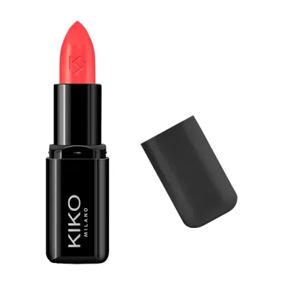 KIKO Milano Smart Fusion Lipstick pomadka w sztyfcie o błyszczącym wykończeniu 411 Coral 3g