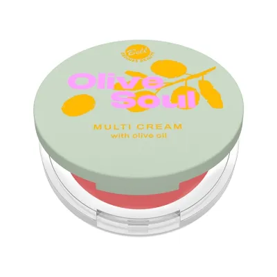 Bell Olive Soul multifunkcyjny krem do twarzy 01 Rose Olive 4,8 g