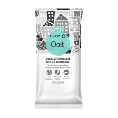Luba Comfort Ocet czyszczące ściereczki uniwersalne 24szt