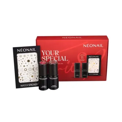 NeoNail Your Special Trio zestaw do manicure hybrydowego z wodnymi naklejkami