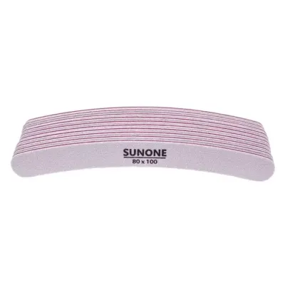 Sunone pilnik do paznokci Banan Szarny 80/100 10 sztuk