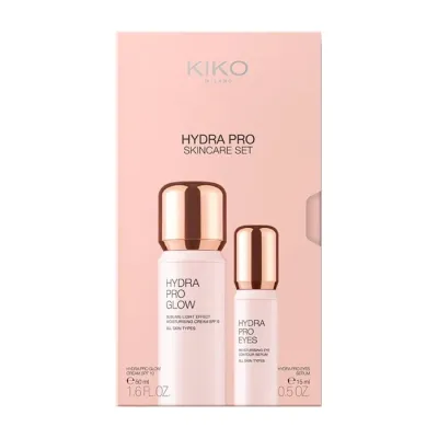KIKO Milano Hydra Pro Skincare Set zestaw kosmetyków do pielęgnacji twarzy krem 50 ml + serum 15 ml