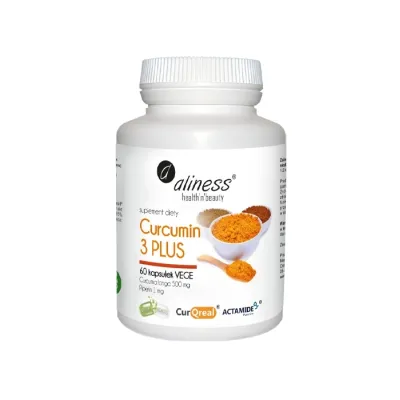 Aliness suplement diety Curcumin 3 Plus 60 kapsułek