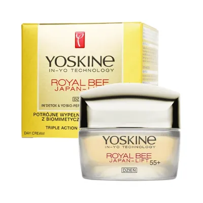 Yoskine Royal Bee Japan-Lift 55+ przeciwzmarszczkowy krem do twarzy na dzień 50ml