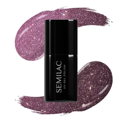 Semilac Magnetic Glow Cat Eye lakier hybrydowy 331 Blink Pink 7 ml