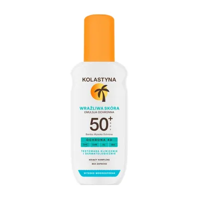 Kolastyna Wrażliwa Skóra emulsja ochronna w sprayu SPF50+ 150ml
