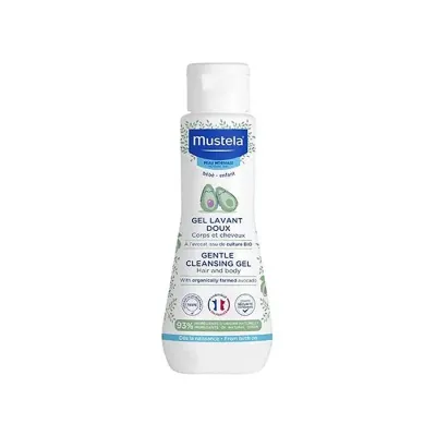 Mustela Bebe delikatny żel do mycia dla dzieci i niemowląt 200 ml