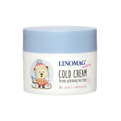 Linomag Emolienty Cold Cream krem ochronny na zimę dla dzieci i niemowląt 50 ml