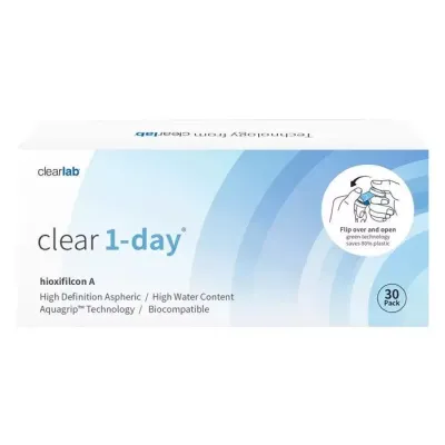 Clear 1-Day soczewki kontaktowe 30 szt -3.25/8.7