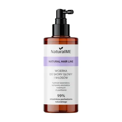 NaturalME lawendowa wcierka do skóry głowy i włosów 150ml
