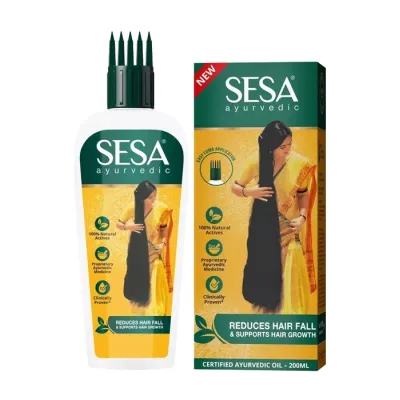 Sesa Ayurvedic indyjski olejek na porost włosów 200ml